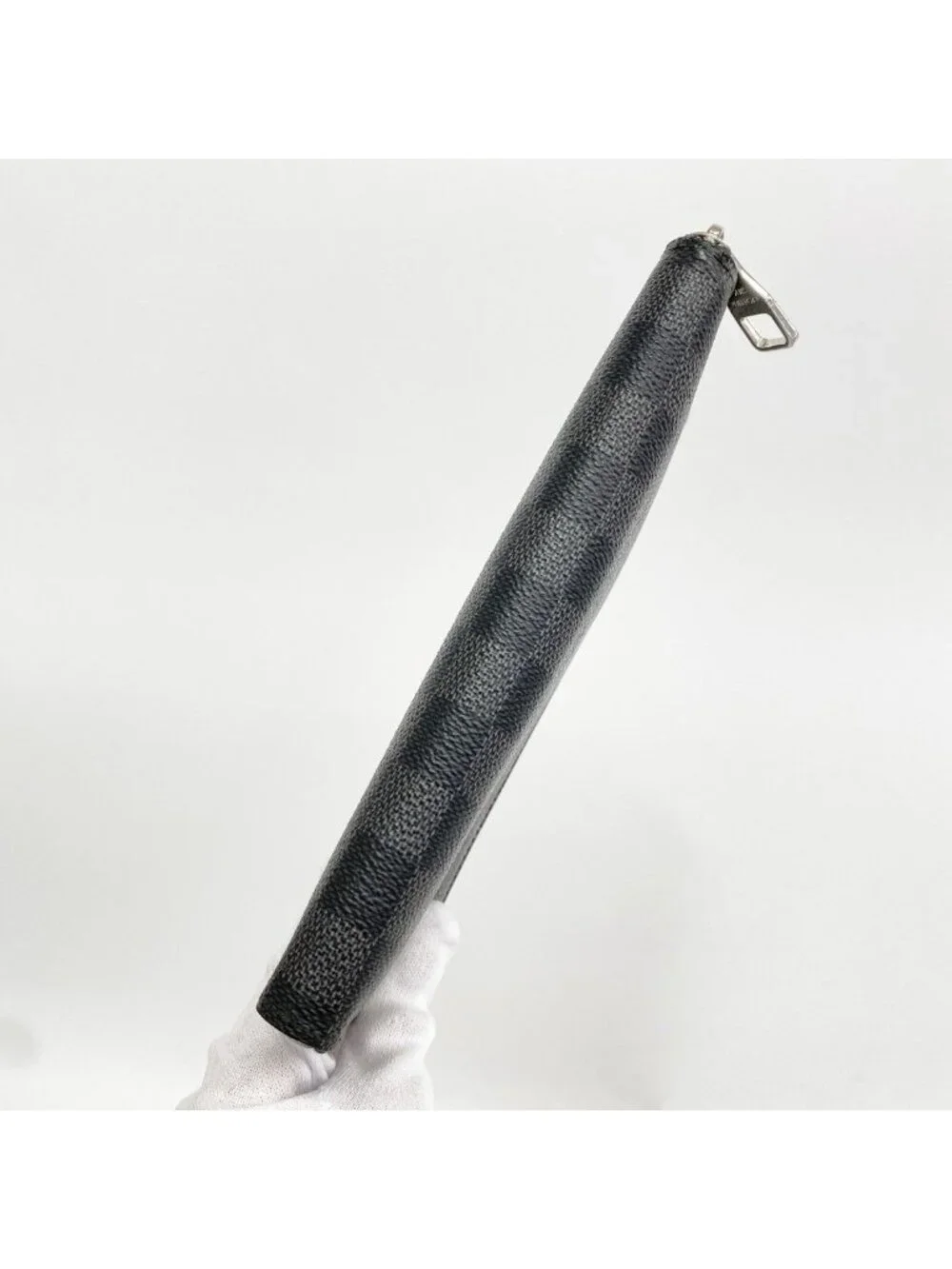 Louis Vuitton Wallet Damier Graphite Zippy Vertical Black